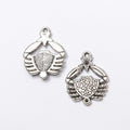 Zinc Alloy Crab Charm Pendant No.737599 for DIY Necklace Bracelet Jewelry Making view 3