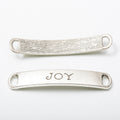 Zinc Alloy Joy Letters Charm Pendant for DIY Necklace Bracelet Jewelry Making view 3