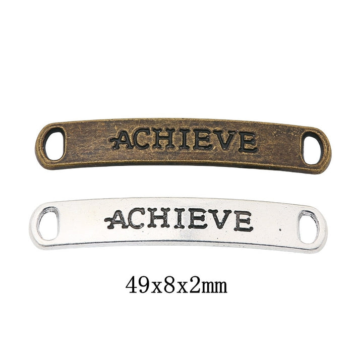 Zinc Alloy Achieve Tag Jewelry Findings Accessories for DIY Jewelry Making