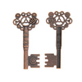 Zinc Alloy Gear Key Charm Pendant for DIY Necklace Bracelet Jewelry Making view 4