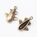 Zinc Alloy Airplane Charm Pendant No.451584 for DIY Necklace Bracelet Jewelry Making view 4