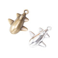 Zinc Alloy Airplane Charm Pendant No.451584 for DIY Necklace Bracelet Jewelry Making view 2