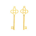 Zinc Alloy Key Charm Pendant No.951057 for DIY Necklace Bracelet Jewelry Making view 4