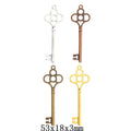 Zinc Alloy Key Charm Pendant No.951057 for DIY Necklace Bracelet Jewelry Making view 1