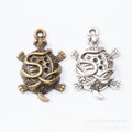 Zinc Alloy Turtle Charm Pendant No.719947 for DIY Necklace Bracelet Jewelry Making view 1