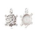 Zinc Alloy Turtle Charm Pendant No.719947 for DIY Necklace Bracelet Jewelry Making view 3