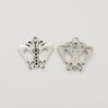 Zinc Alloy Butterfly Charm Pendant No.128847 for DIY Necklace Bracelet Jewelry Making view 3