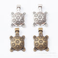 Zinc Alloy Turtle Charm Pendant No.229979 for DIY Necklace Bracelet Jewelry Making view 1