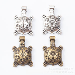 Zinc Alloy Turtle Charm Pendant No.229979 for DIY Necklace Bracelet Jewelry Making