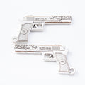 Zinc Alloy Pistol Charm Pendant No.781944 for DIY Necklace Bracelet Jewelry Making view 3
