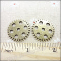 Zinc Alloy Gear Charm Pendant No.018915 for DIY Necklace Bracelet Jewelry Making view 3