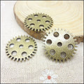 Zinc Alloy Gear Charm Pendant No.018915 for DIY Necklace Bracelet Jewelry Making view 4