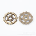 Zinc Alloy Gear Charm Pendant No.622336 for DIY Necklace Bracelet Jewelry Making view 2