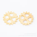 Zinc Alloy Gear Charm Pendant No.674386 for DIY Necklace Bracelet Jewelry Making view 5