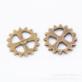 Zinc Alloy Gear Charm Pendant No.674386 for DIY Necklace Bracelet Jewelry Making view 2