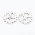 Zinc Alloy Gear Charm Pendant No.674386 for DIY Necklace Bracelet Jewelry Making view 3