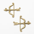 Zinc Alloy Bow And Arrow Charm Pendant No.767350 for DIY Necklace Bracelet Jewelry Making view 3