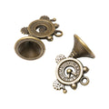Zinc Alloy Trumpet Charm Pendant No.859528 for DIY Necklace Bracelet Jewelry Making view 3