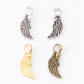 Zinc Alloy Wing Charm Pendant No.011665 for DIY Necklace Bracelet Jewelry Making view 5
