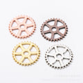 Zinc Alloy Gear Charm Pendant No.645665 for DIY Necklace Bracelet Jewelry Making view 5