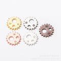 Zinc Alloy Gear Charm Pendant No.909629 for DIY Necklace Bracelet Jewelry Making view 4