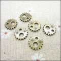 Zinc Alloy Gear Charm Pendant No.909629 for DIY Necklace Bracelet Jewelry Making view 3