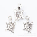 Zinc Alloy Turtle Charm Pendant No.854509 for DIY Necklace Bracelet Jewelry Making view 3