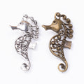 Zinc Alloy Seahorse Charm Pendant No.898296 for DIY Necklace Bracelet Jewelry Making view 4