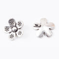 Zinc Alloy Flower Charm Pendant No.075717 for DIY Necklace Bracelet Jewelry Making view 3