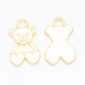 Zinc Alloy Bear Charm Pendant No.891260 for DIY Necklace Bracelet Jewelry Making view 4