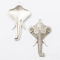 Zinc Alloy Elephant Head Charm Pendant No.467581 for DIY Necklace Bracelet Jewelry Making view 3