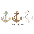 Zinc Alloy Anchor Charm Pendant No.718027 for DIY Necklace Bracelet Jewelry Making view 1