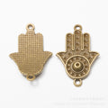 Zinc Alloy Buddha Hand Charm Pendant for DIY Necklace Bracelet Jewelry Making view 4