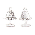 Zinc Alloy Table Lamp Charm Pendant for DIY Necklace Bracelet Jewelry Making view 3