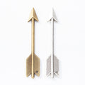 Zinc Alloy Bow And Arrow Charm Pendant No.277540 for DIY Necklace Bracelet Jewelry Making view 4