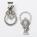 Zinc Alloy Elephant Charm Pendant No.795406 for DIY Necklace Bracelet Jewelry Making view 2