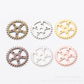 Zinc Alloy Gear Charm Pendant No.005509 for DIY Necklace Bracelet Jewelry Making view 5