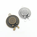 Zinc Alloy Hat Charm Pendant No.405433 for DIY Necklace Bracelet Jewelry Making view 1