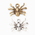Zinc Alloy Spider Charm Pendant No.405766 for DIY Necklace Bracelet Jewelry Making view 4
