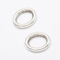 DIY Vintage Alloy Oval Ring Pendant Jewelry Accessories For Handmade Craft view 3