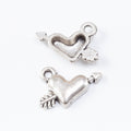 Zinc Alloy Arrow Heart Charm Pendant No.733760 for DIY Necklace Bracelet Jewelry Making view 2