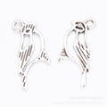 Zinc Alloy Bird Charm Pendant No.809872 for DIY Necklace Bracelet Jewelry Making view 3