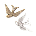 Zinc Alloy Bird Charm Pendant No.026854 for DIY Necklace Bracelet Jewelry Making view 4