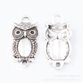 Zinc Alloy Owl Charm Pendant No.146849 for DIY Necklace Bracelet Jewelry Making view 3