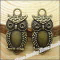 Zinc Alloy Owl Charm Pendant No.146849 for DIY Necklace Bracelet Jewelry Making view 4