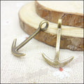 Zinc Alloy Anchor Charm Pendant No.108279 for DIY Necklace Bracelet Jewelry Making view 4