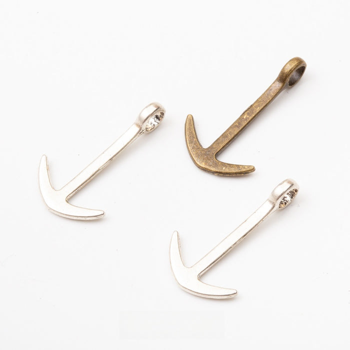 Zinc Alloy Anchor Charm Pendant No.108279 for DIY Necklace Bracelet Jewelry Making