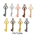 Zinc Alloy Key Charm Pendant No.803414 for DIY Necklace Bracelet Jewelry Making view 1