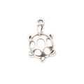 Zinc Alloy Turtle Charm Pendant No.601565 for DIY Necklace Bracelet Jewelry Making view 3