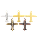 Zinc Alloy Airplane Charm Pendant No.200351 for DIY Necklace Bracelet Jewelry Making view 5